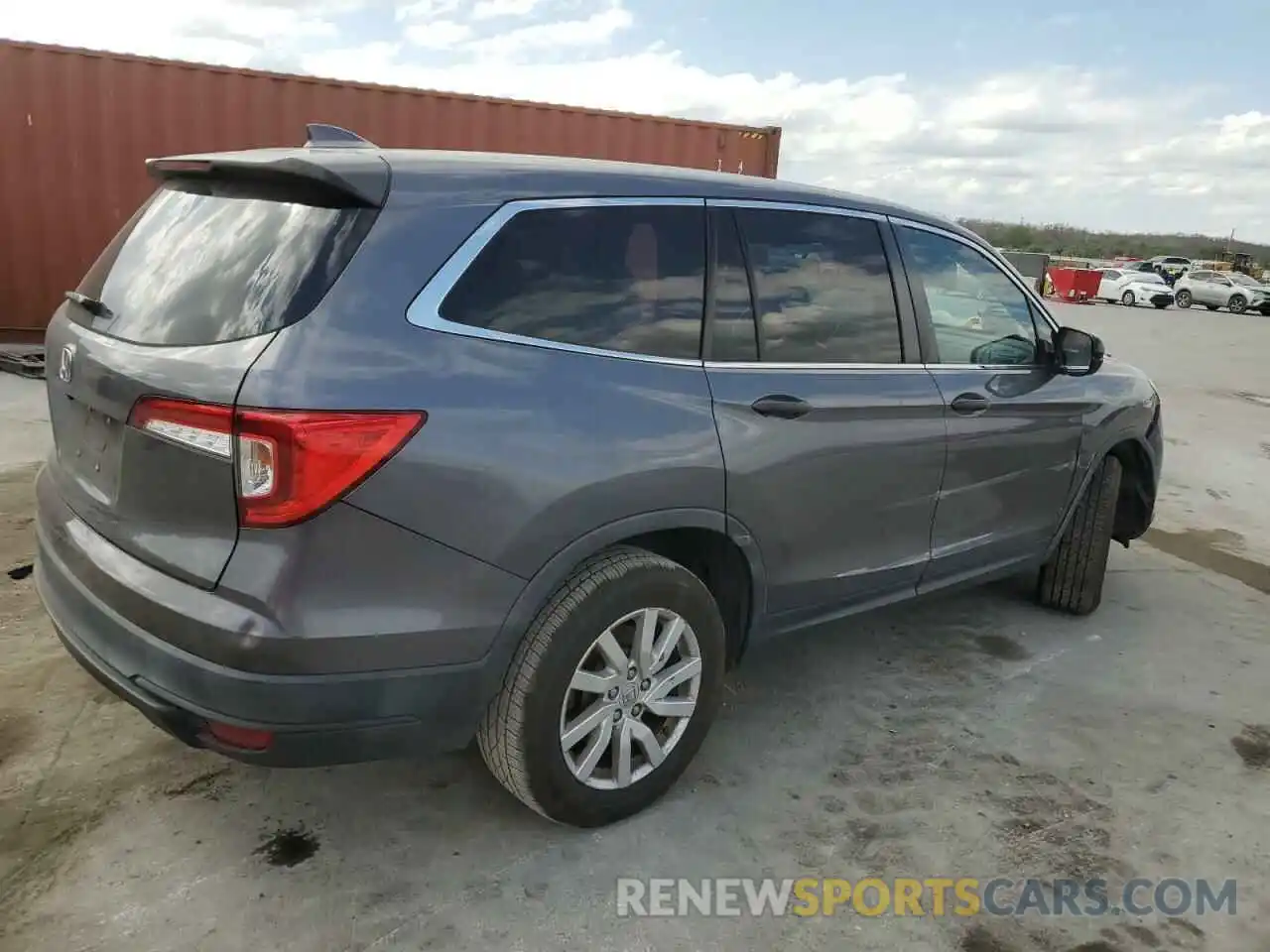 3 Photograph of a damaged car 5FNYF5H14KB035513 HONDA PILOT 2019