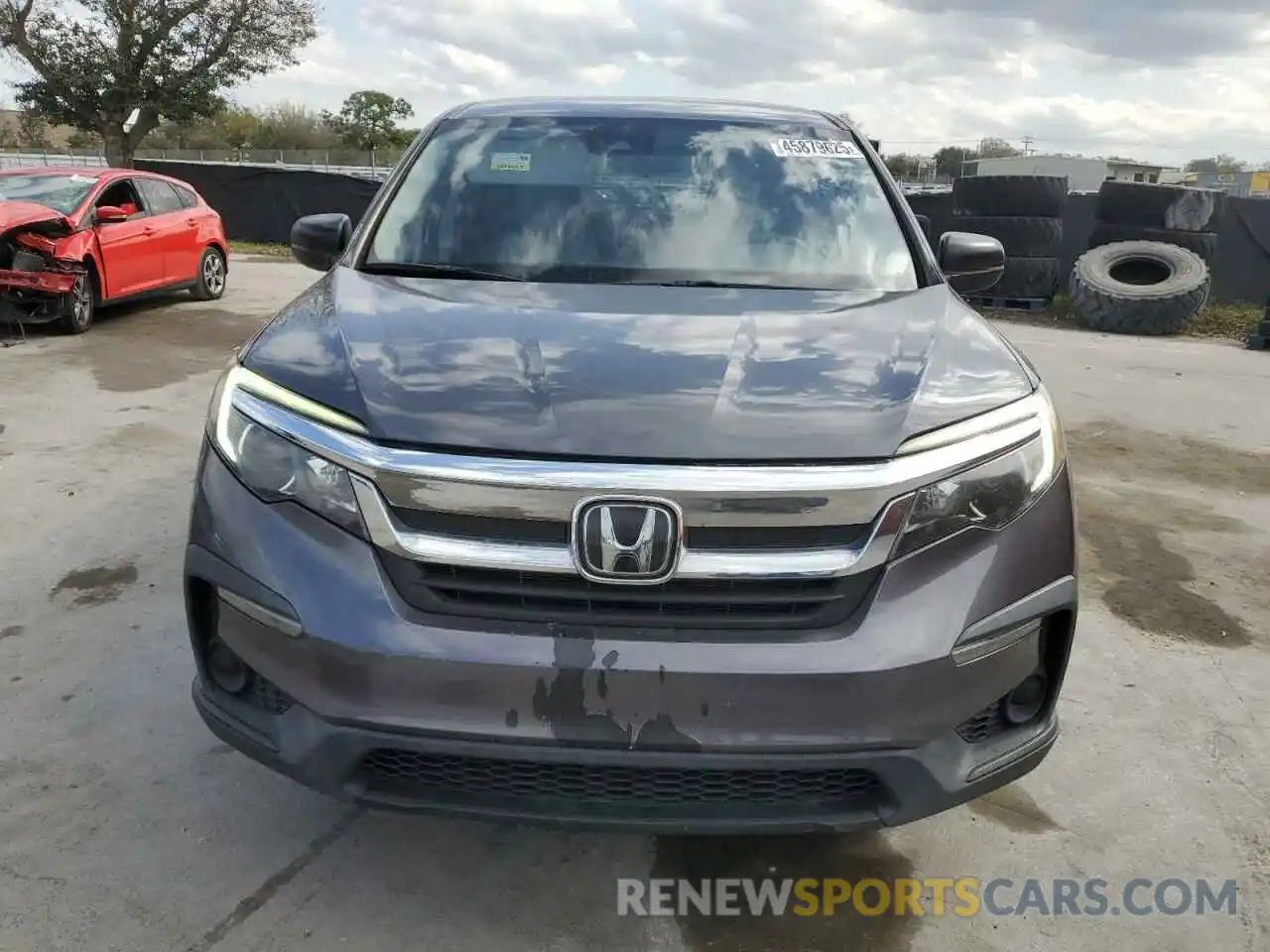 5 Photograph of a damaged car 5FNYF5H14KB035513 HONDA PILOT 2019