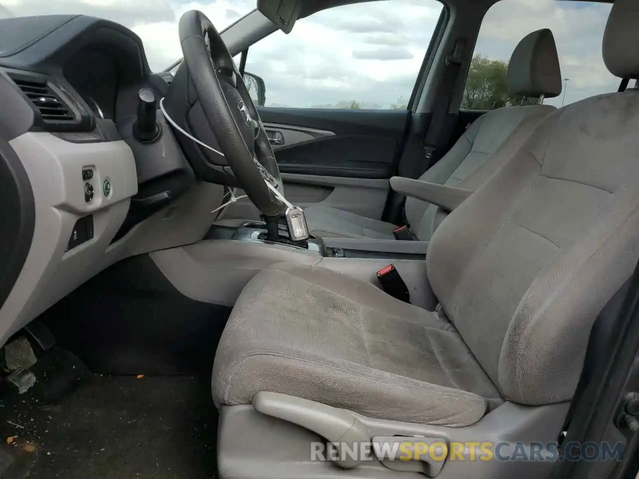 7 Photograph of a damaged car 5FNYF5H14KB035513 HONDA PILOT 2019