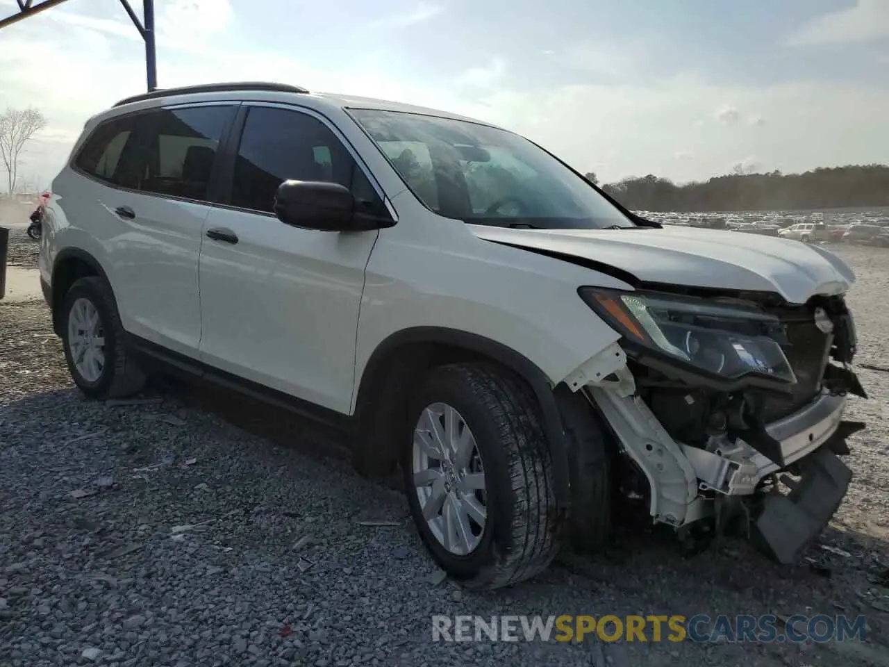 4 Photograph of a damaged car 5FNYF5H16KB037151 HONDA PILOT 2019