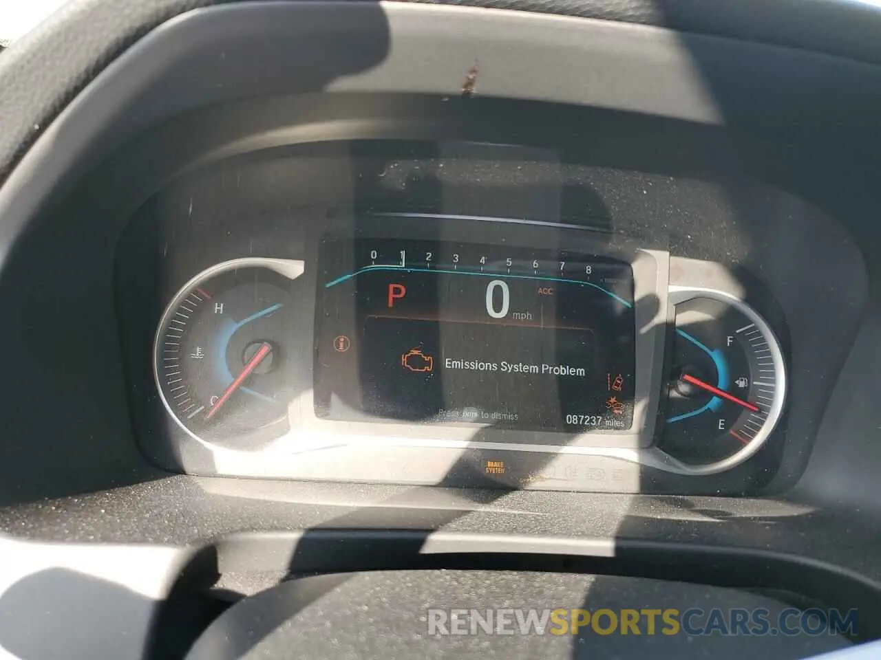 9 Photograph of a damaged car 5FNYF5H16KB037151 HONDA PILOT 2019