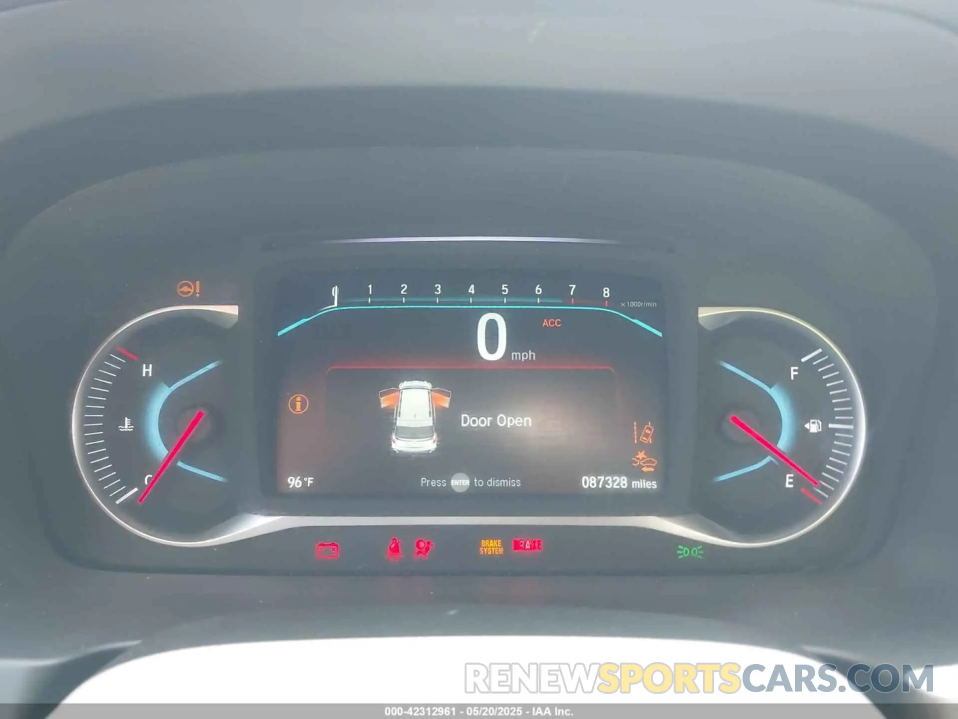 7 Photograph of a damaged car 5FNYF5H30KB035591 HONDA PILOT 2019