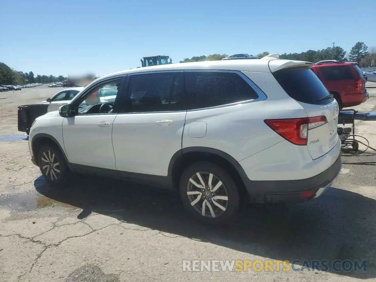 2 Photograph of a damaged car 5FNYF5H31KB006102 HONDA PILOT 2019