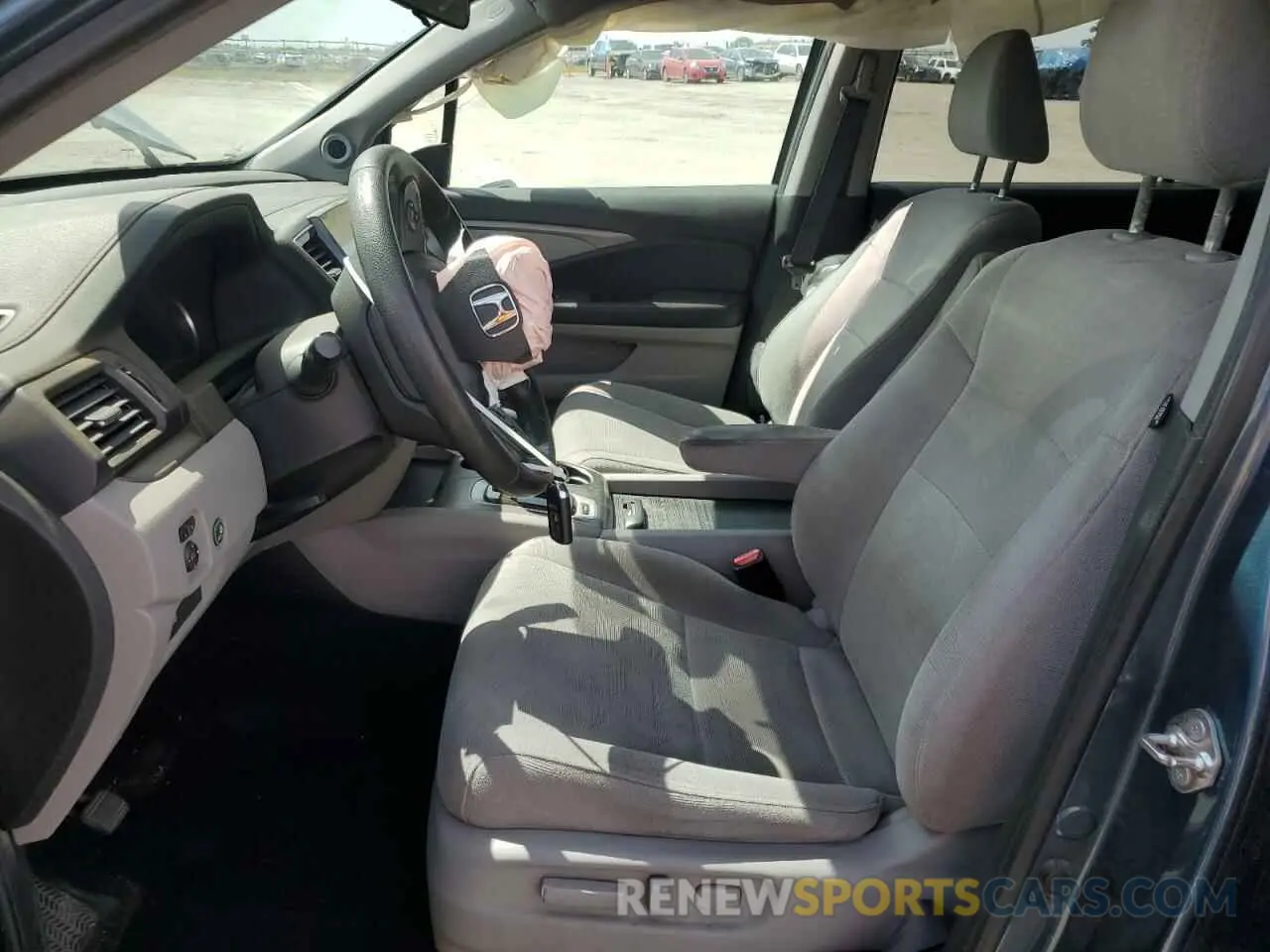 7 Photograph of a damaged car 5FNYF5H31KB036300 HONDA PILOT 2019