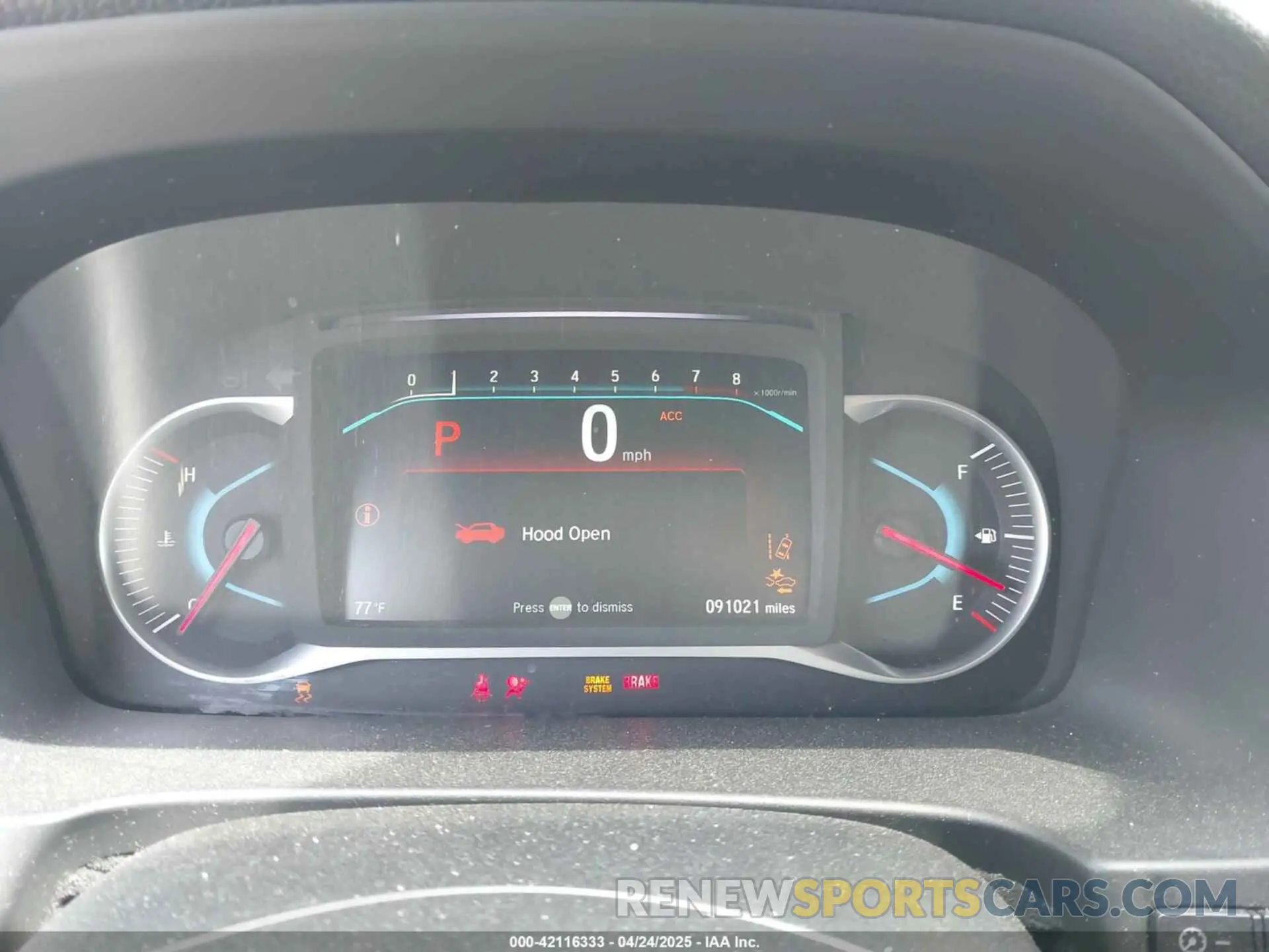 7 Photograph of a damaged car 5FNYF5H32KB017724 HONDA PILOT 2019