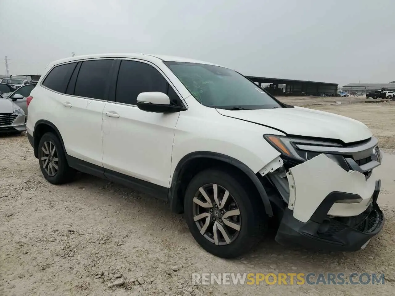 4 Photograph of a damaged car 5FNYF5H33KB039408 HONDA PILOT 2019