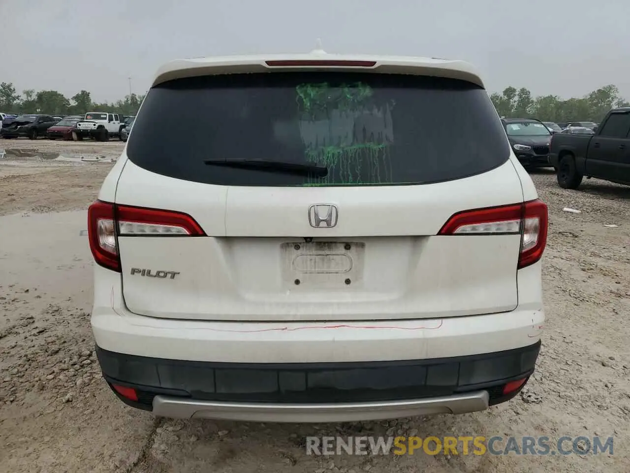 6 Photograph of a damaged car 5FNYF5H33KB039408 HONDA PILOT 2019