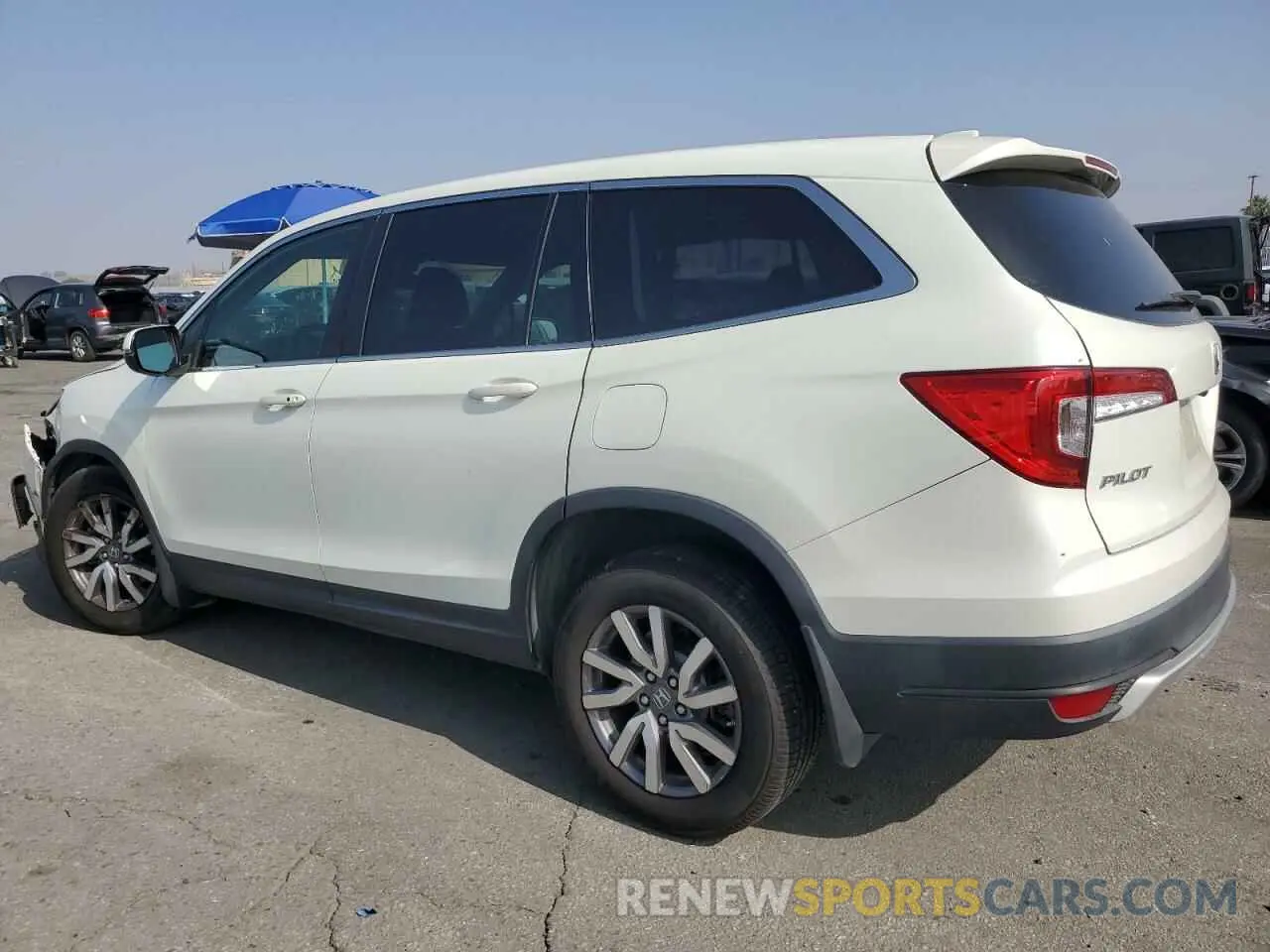 2 Photograph of a damaged car 5FNYF5H36KB021310 HONDA PILOT 2019