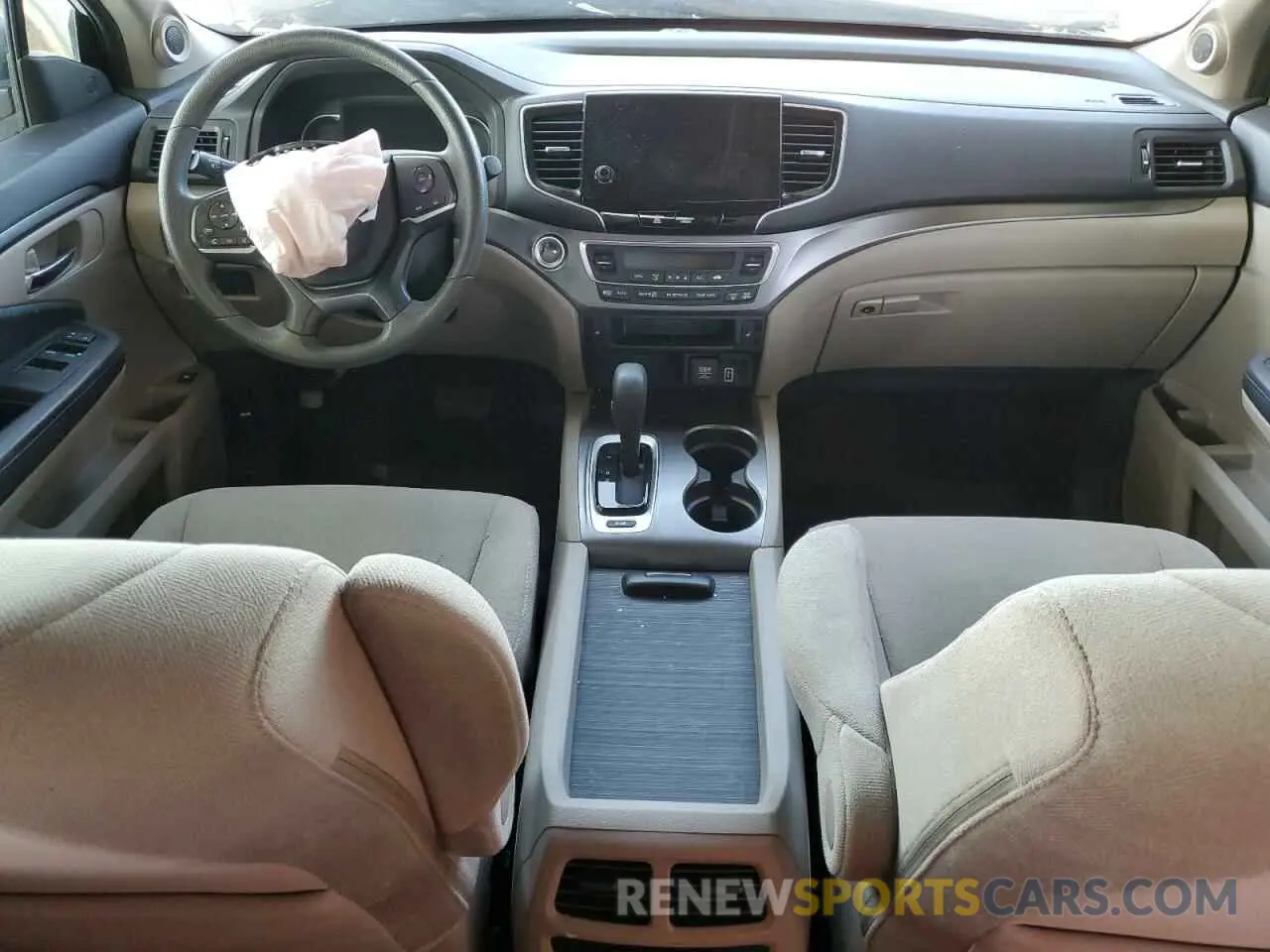 8 Photograph of a damaged car 5FNYF5H36KB023915 HONDA PILOT 2019