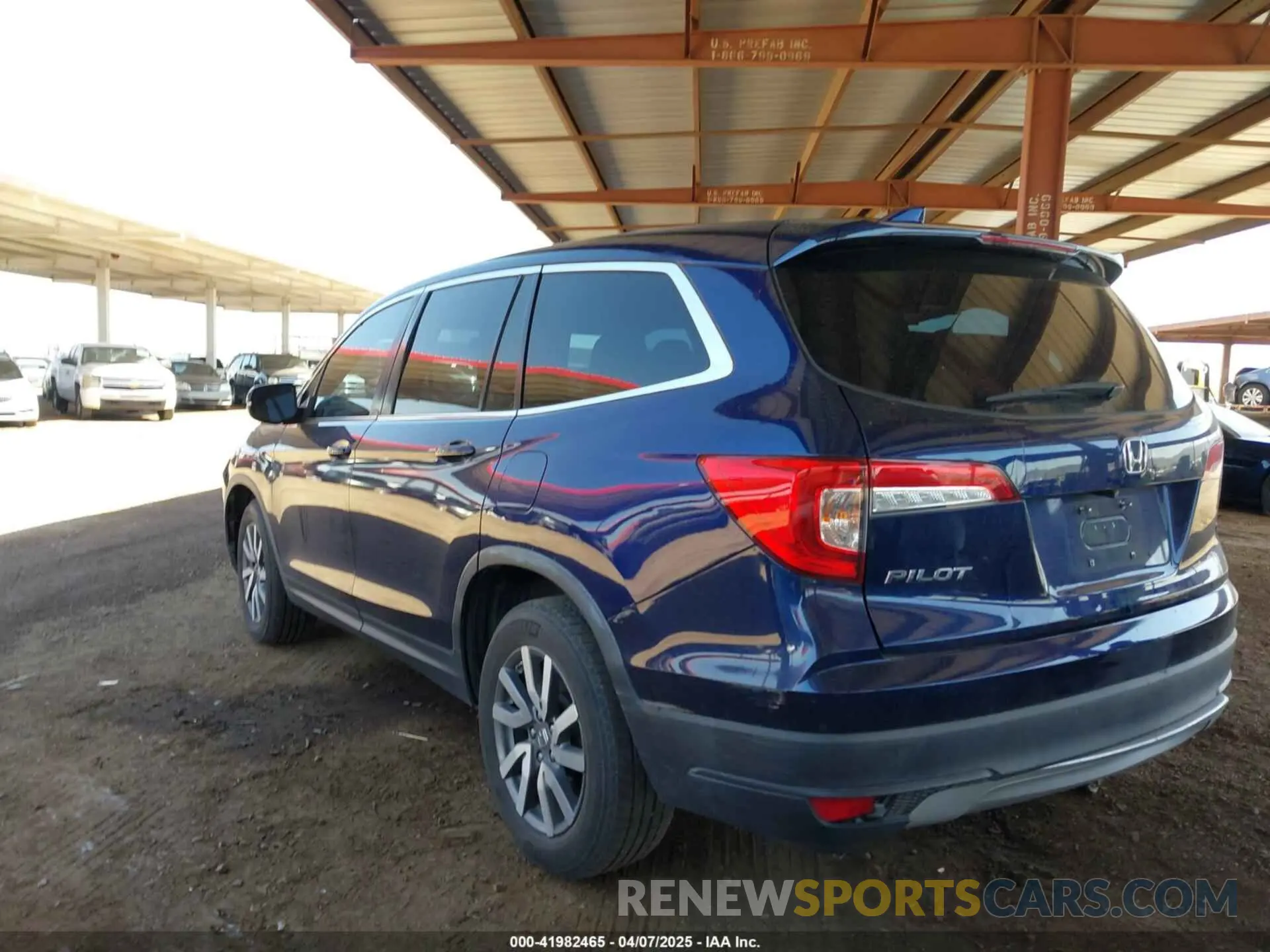 3 Photograph of a damaged car 5FNYF5H36KB024336 HONDA PILOT 2019