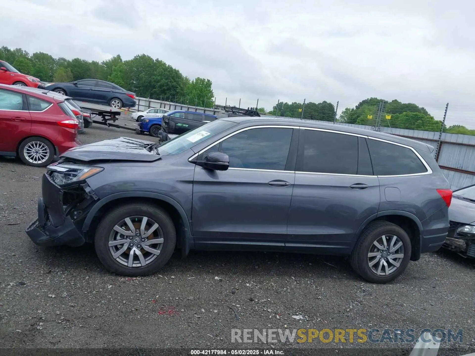 15 Photograph of a damaged car 5FNYF5H37KB034499 HONDA PILOT 2019