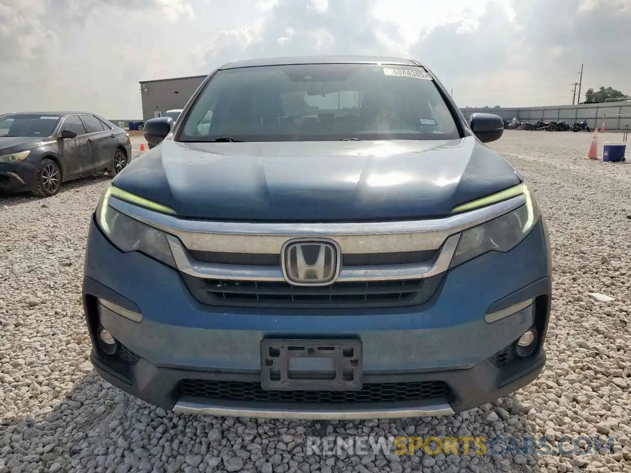 5 Photograph of a damaged car 5FNYF5H37KB044448 HONDA PILOT 2019