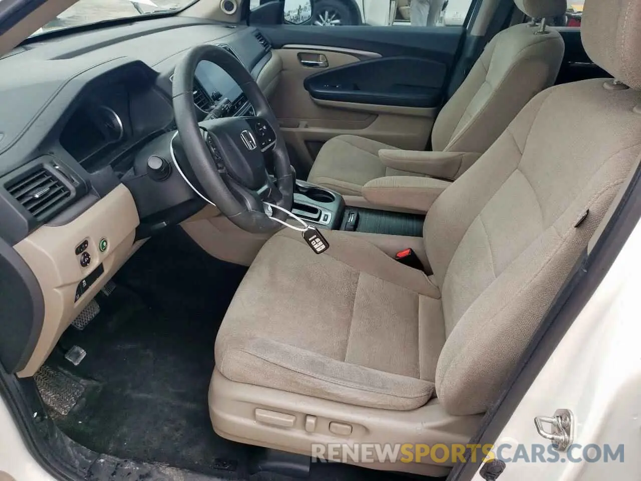 7 Photograph of a damaged car 5FNYF5H38KB029120 HONDA PILOT 2019