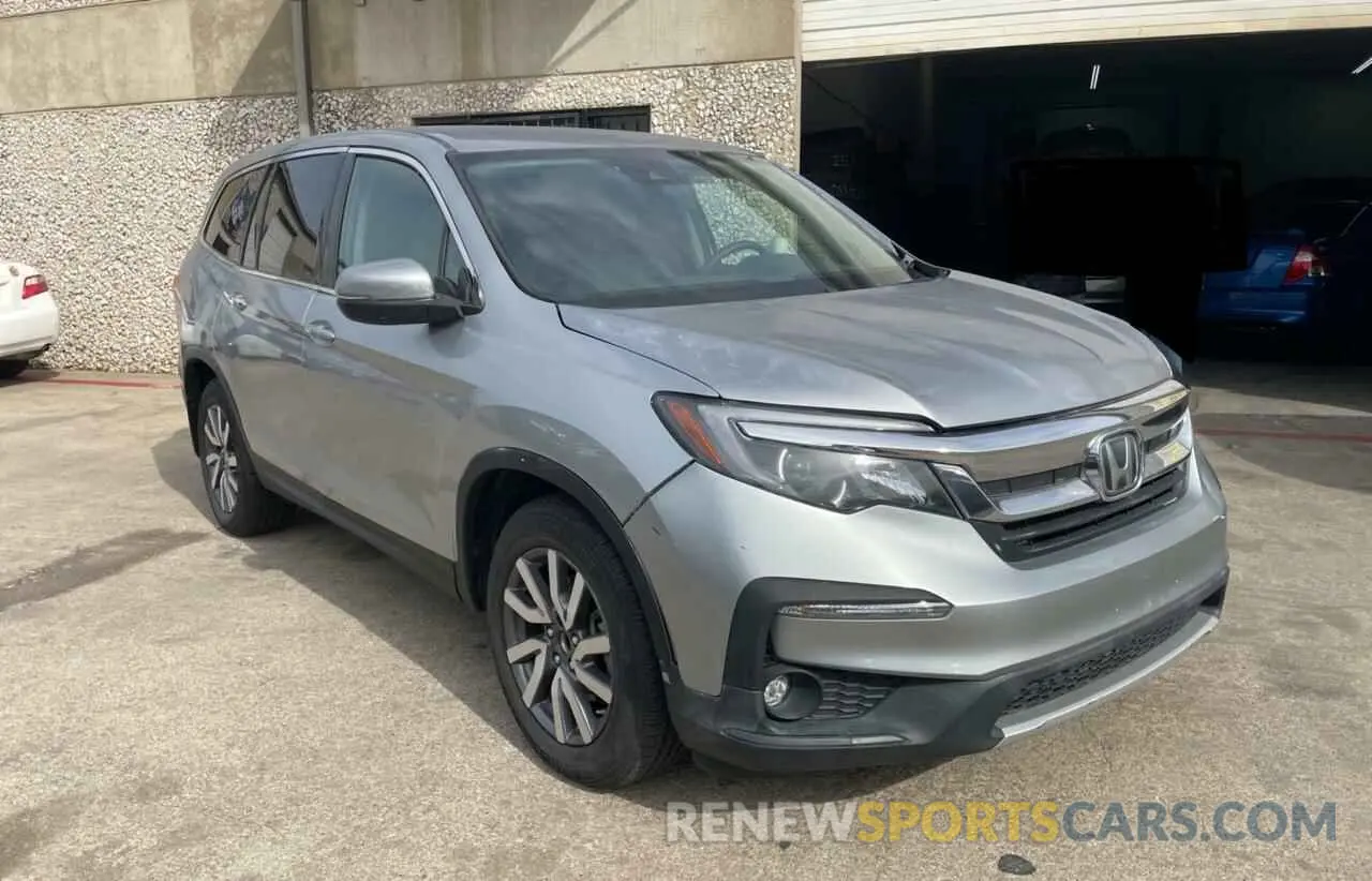 1 Photograph of a damaged car 5FNYF5H3XKB045688 HONDA PILOT 2019