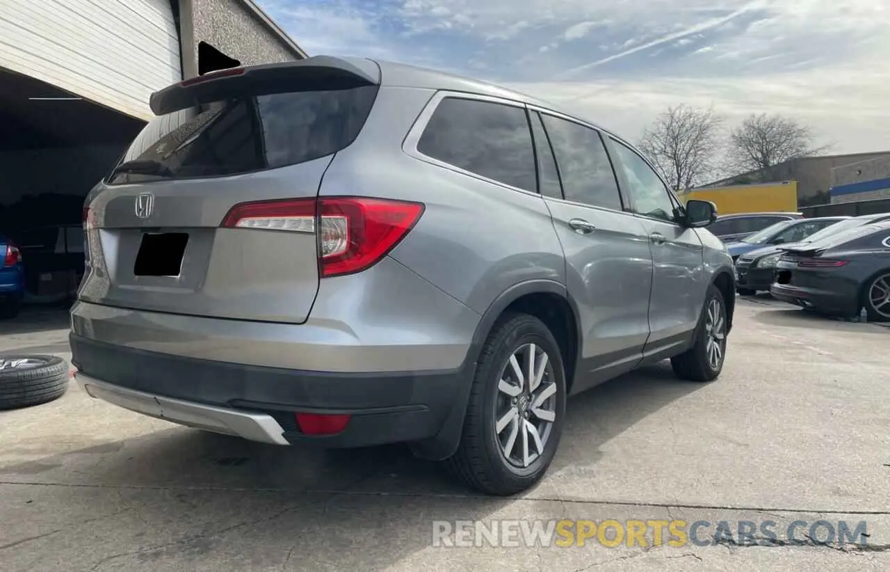 4 Photograph of a damaged car 5FNYF5H3XKB045688 HONDA PILOT 2019