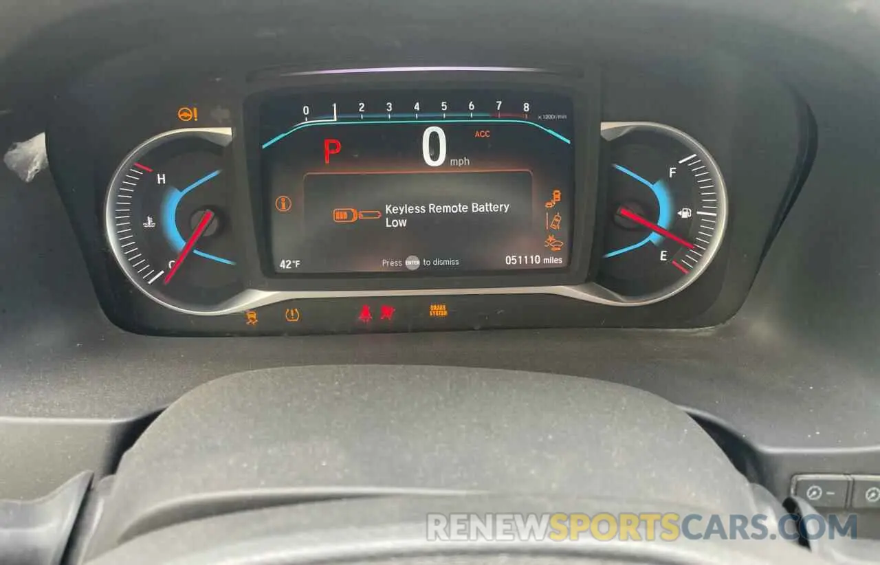 8 Photograph of a damaged car 5FNYF5H3XKB045688 HONDA PILOT 2019