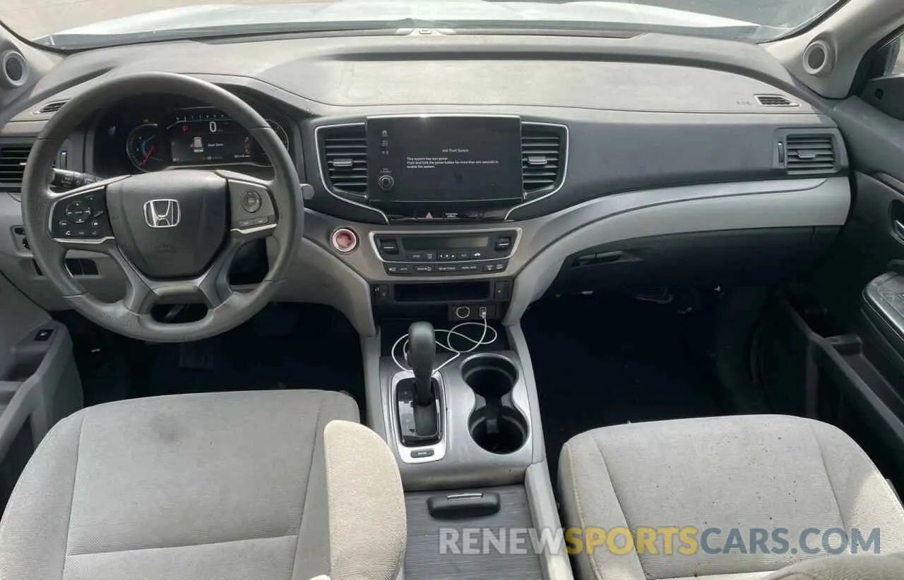 9 Photograph of a damaged car 5FNYF5H3XKB045688 HONDA PILOT 2019