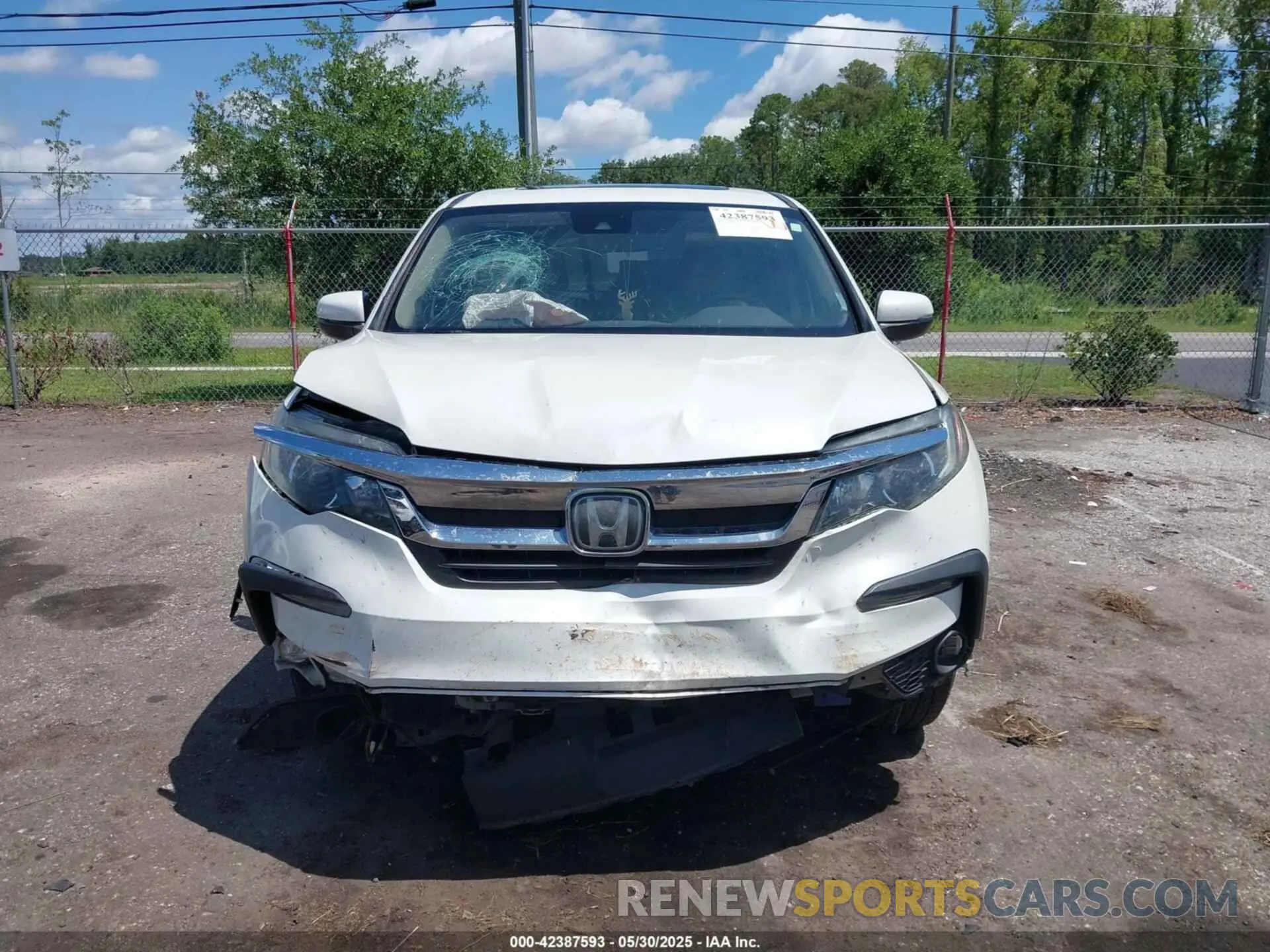 12 Photograph of a damaged car 5FNYF5H42KB026108 HONDA PILOT 2019