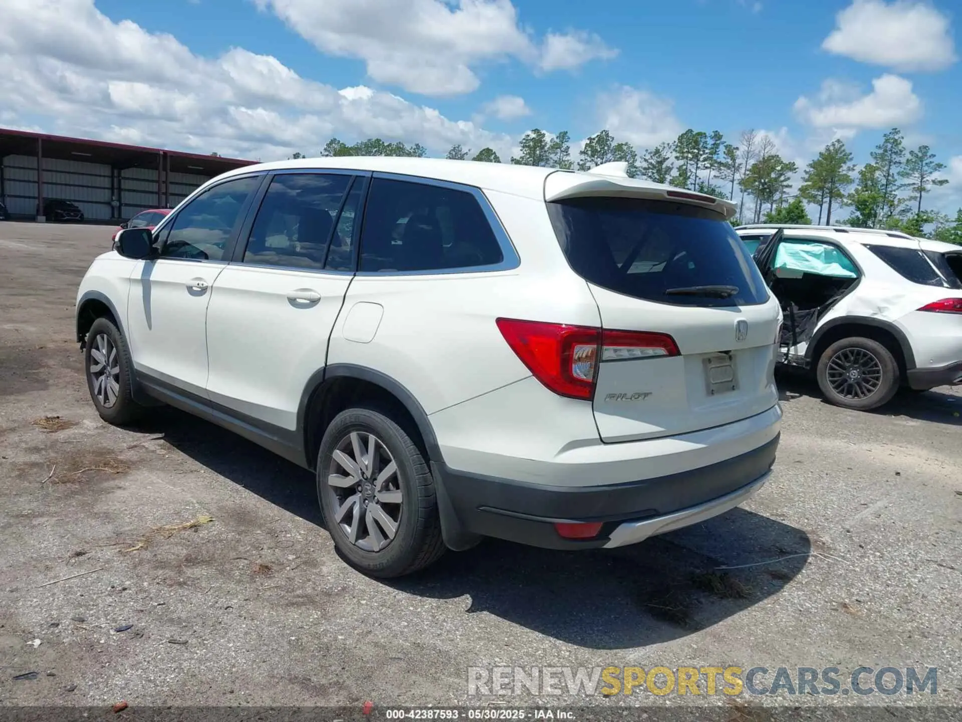 3 Photograph of a damaged car 5FNYF5H42KB026108 HONDA PILOT 2019