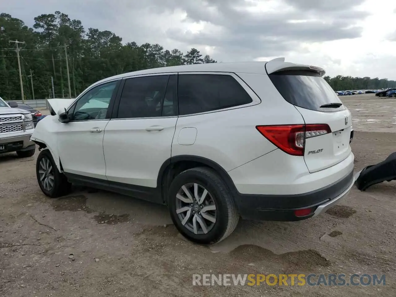 2 Photograph of a damaged car 5FNYF5H44KB004997 HONDA PILOT 2019