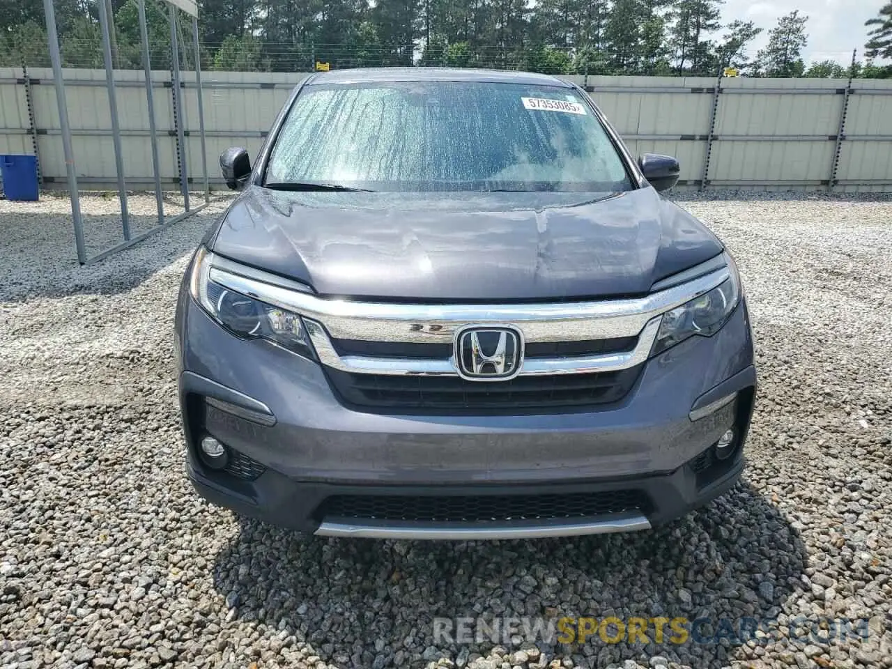 5 Photograph of a damaged car 5FNYF5H48KB022578 HONDA PILOT 2019