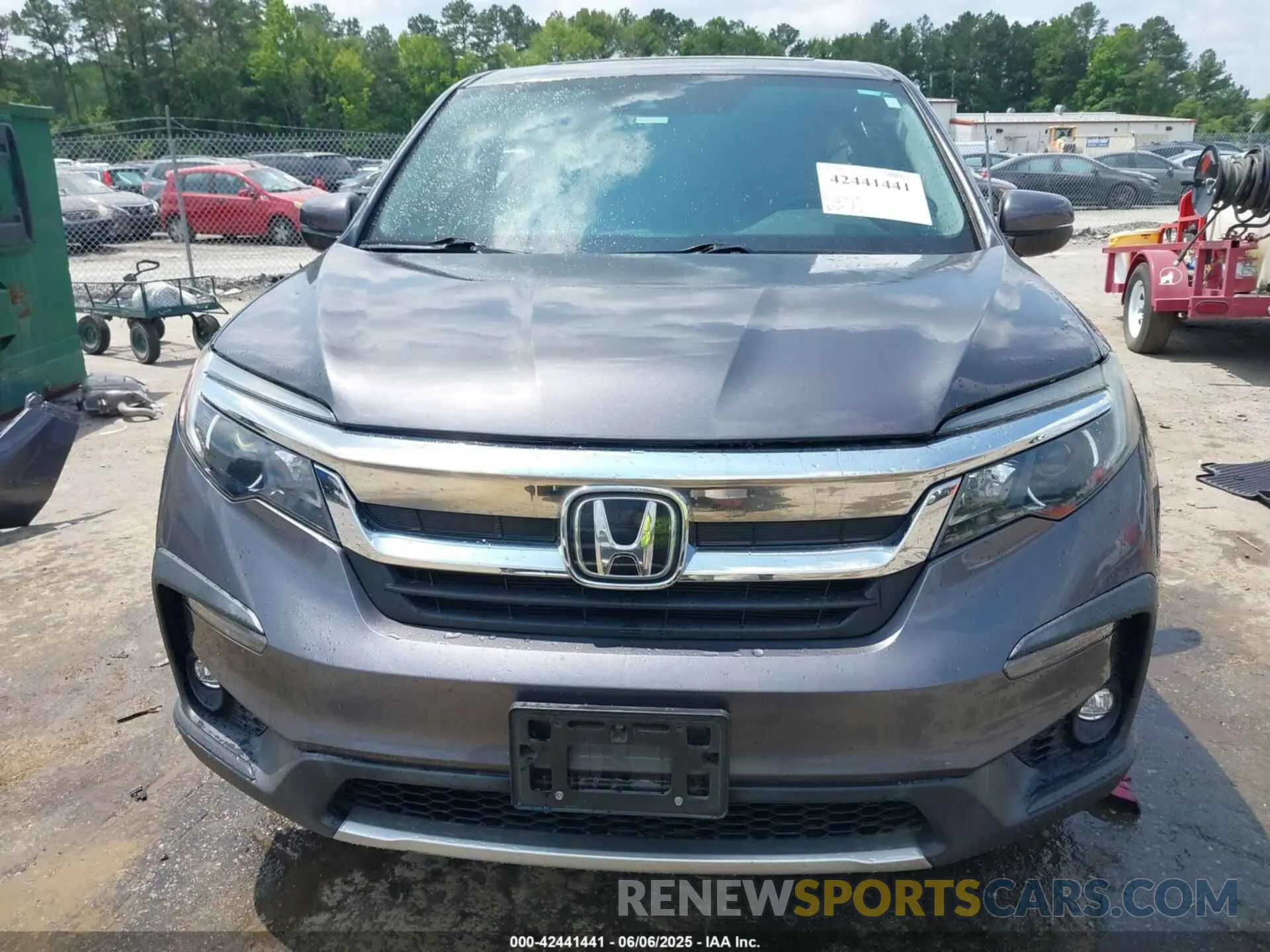 13 Photograph of a damaged car 5FNYF5H4XKB018306 HONDA PILOT 2019