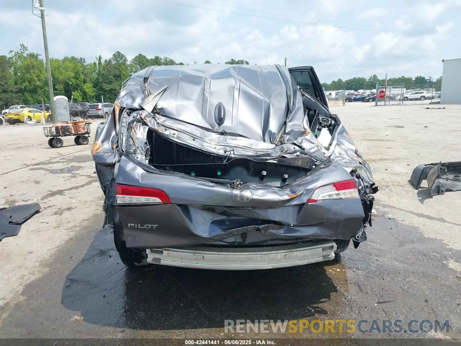 17 Photograph of a damaged car 5FNYF5H4XKB018306 HONDA PILOT 2019