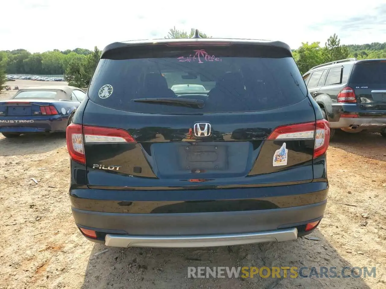 6 Photograph of a damaged car 5FNYF5H50KB019103 HONDA PILOT 2019
