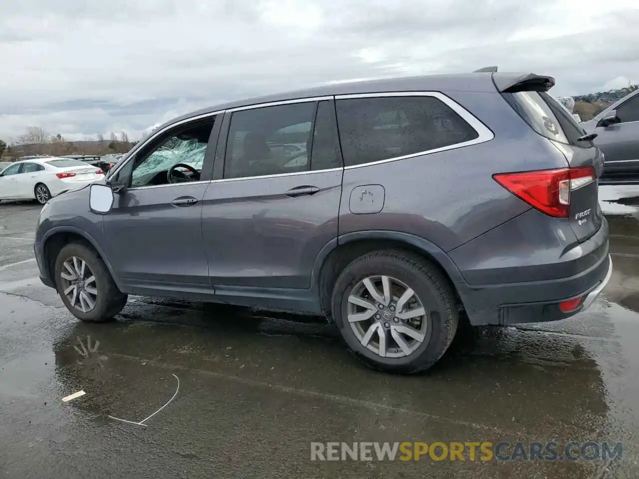 2 Photograph of a damaged car 5FNYF5H50KB043353 HONDA PILOT 2019