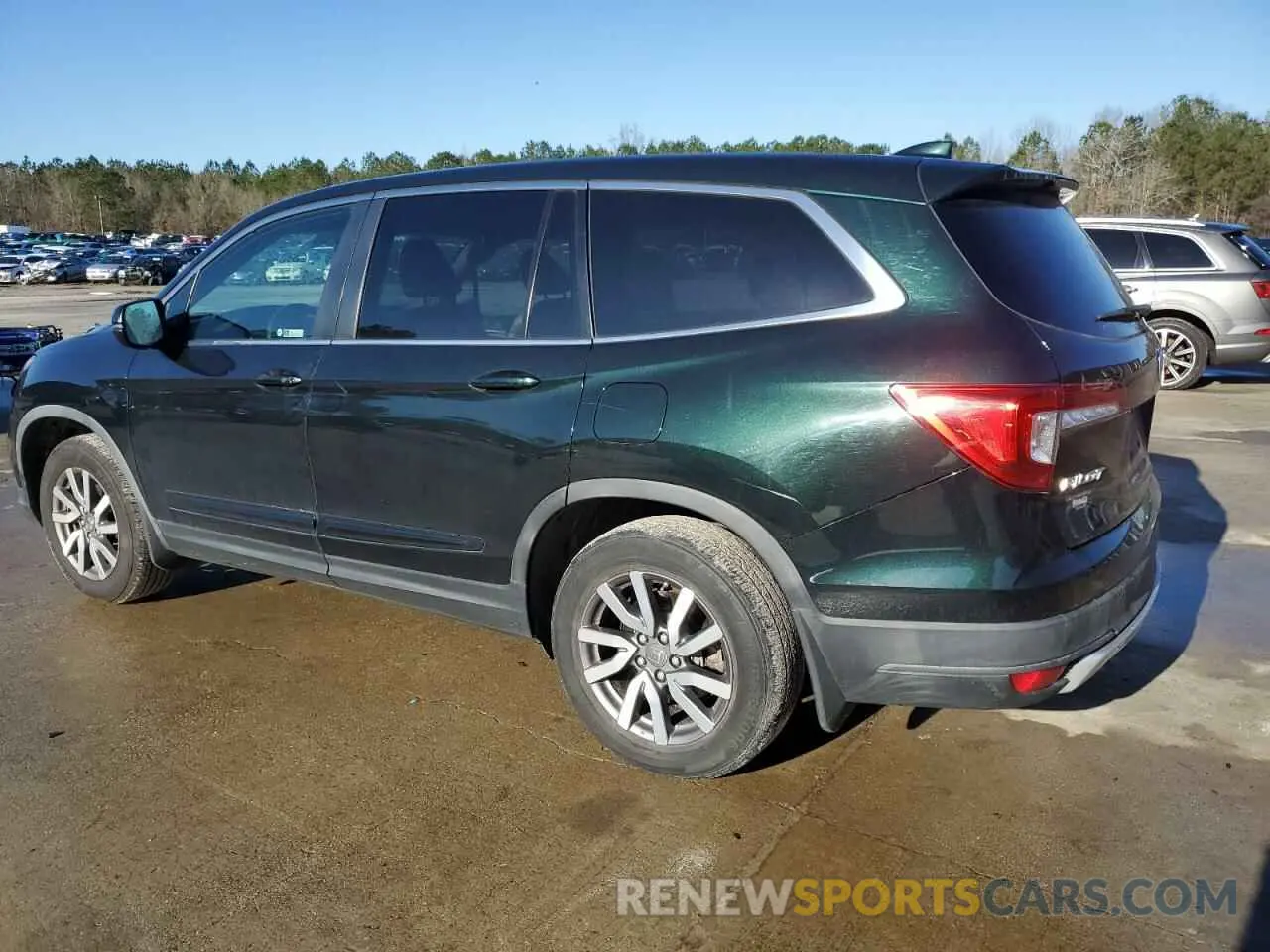 2 Photograph of a damaged car 5FNYF5H50KB043966 HONDA PILOT 2019