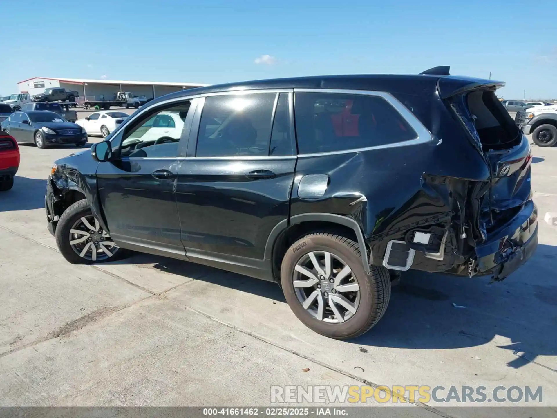 14 Photograph of a damaged car 5FNYF5H53KB031522 HONDA PILOT 2019