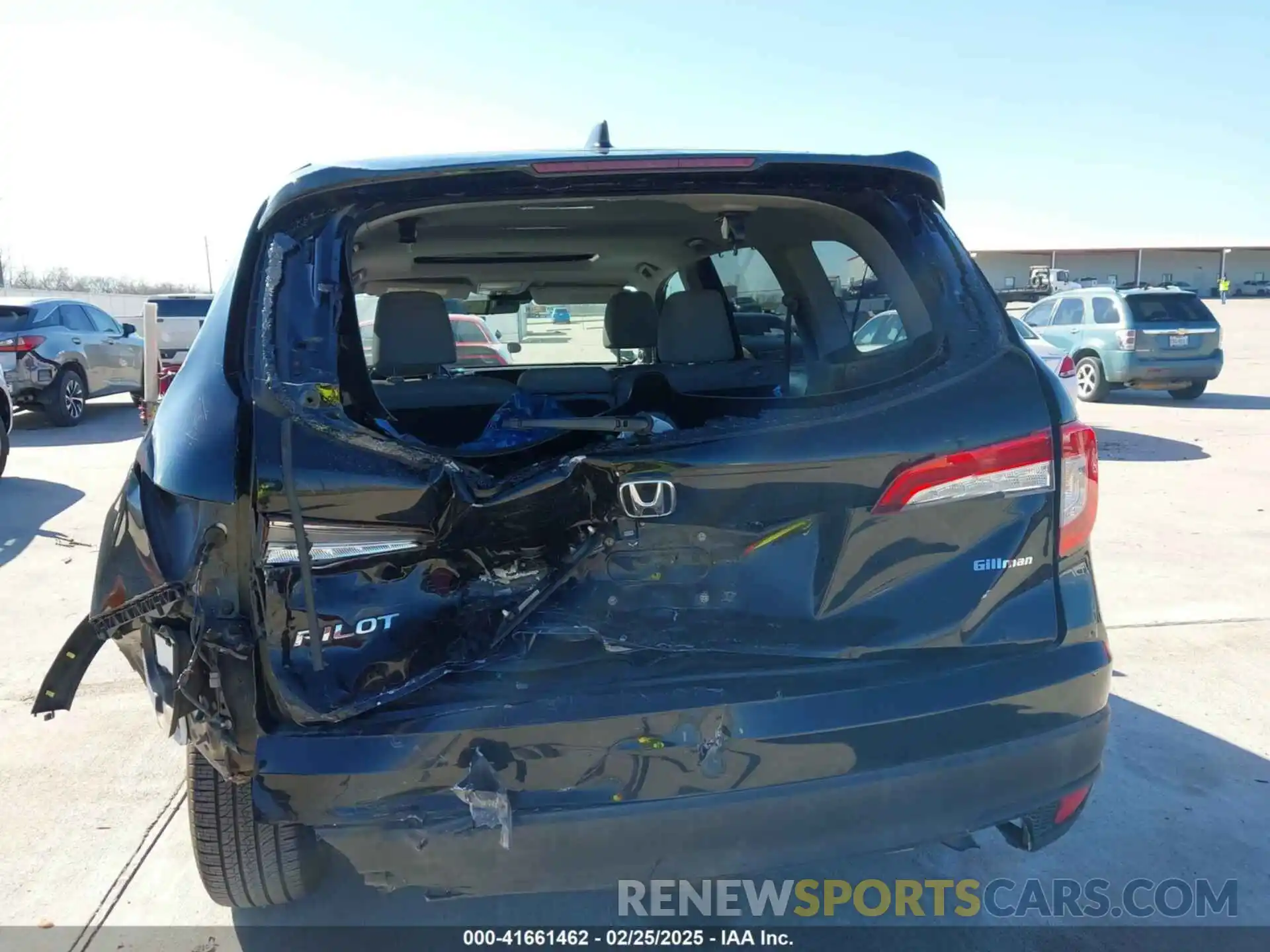 6 Photograph of a damaged car 5FNYF5H53KB031522 HONDA PILOT 2019