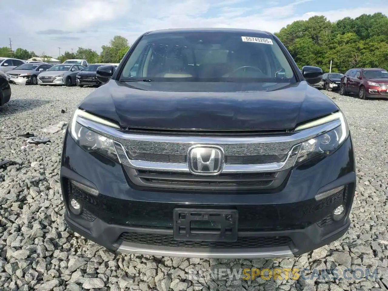 5 Photograph of a damaged car 5FNYF5H53KB043959 HONDA PILOT 2019