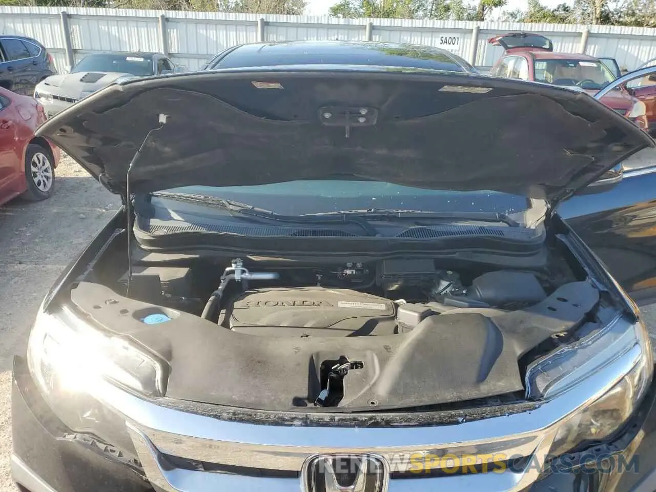 14 Photograph of a damaged car 5FNYF5H57KB025111 HONDA PILOT 2019
