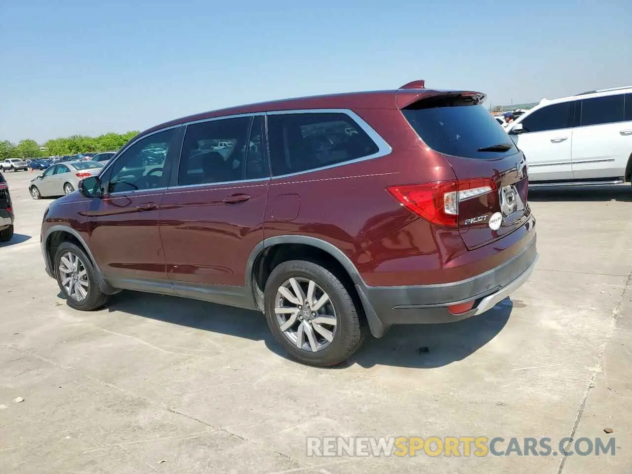 2 Photograph of a damaged car 5FNYF5H58KB041253 HONDA PILOT 2019