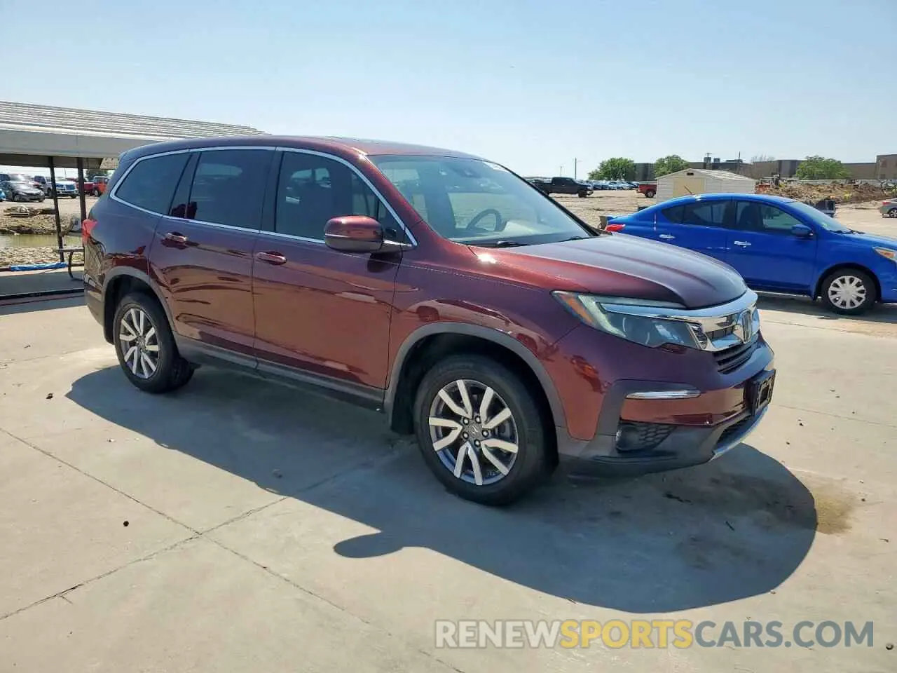 4 Photograph of a damaged car 5FNYF5H58KB041253 HONDA PILOT 2019