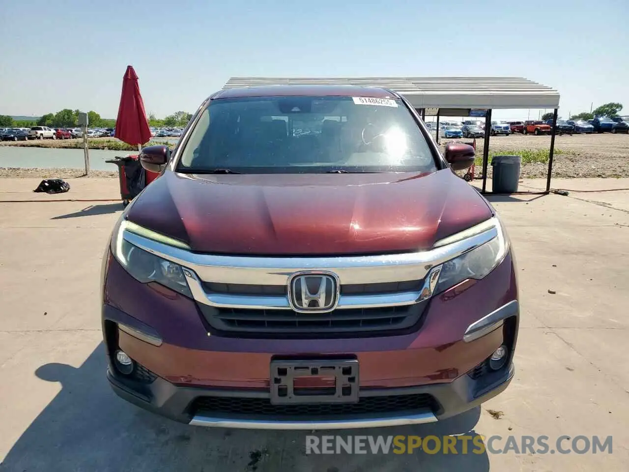 5 Photograph of a damaged car 5FNYF5H58KB041253 HONDA PILOT 2019