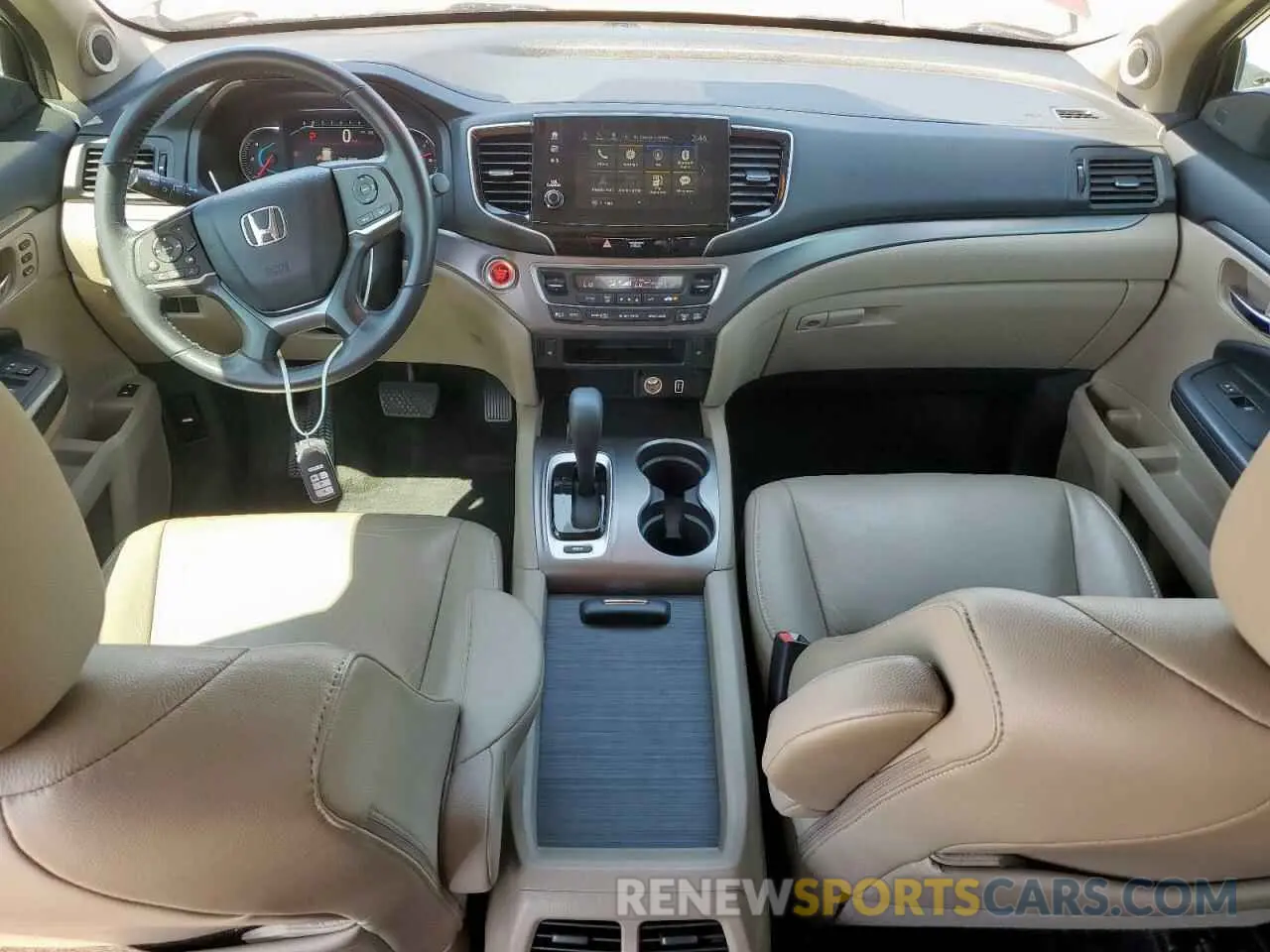 8 Photograph of a damaged car 5FNYF5H58KB041253 HONDA PILOT 2019