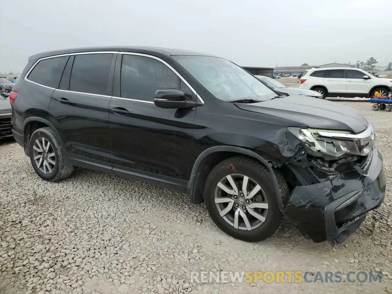 4 Photograph of a damaged car 5FNYF5H59KB030214 HONDA PILOT 2019