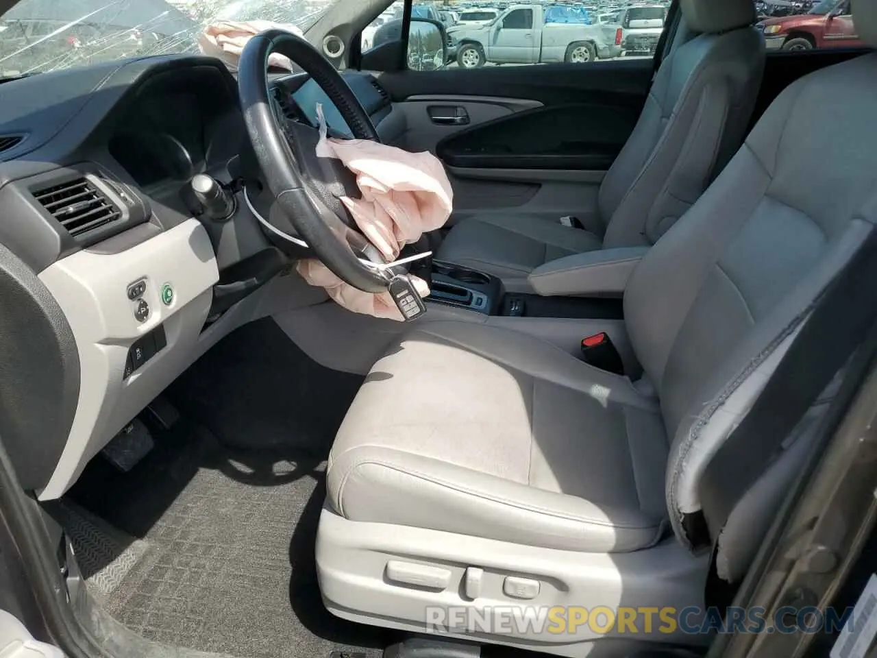 7 Photograph of a damaged car 5FNYF5H59KB034909 HONDA PILOT 2019