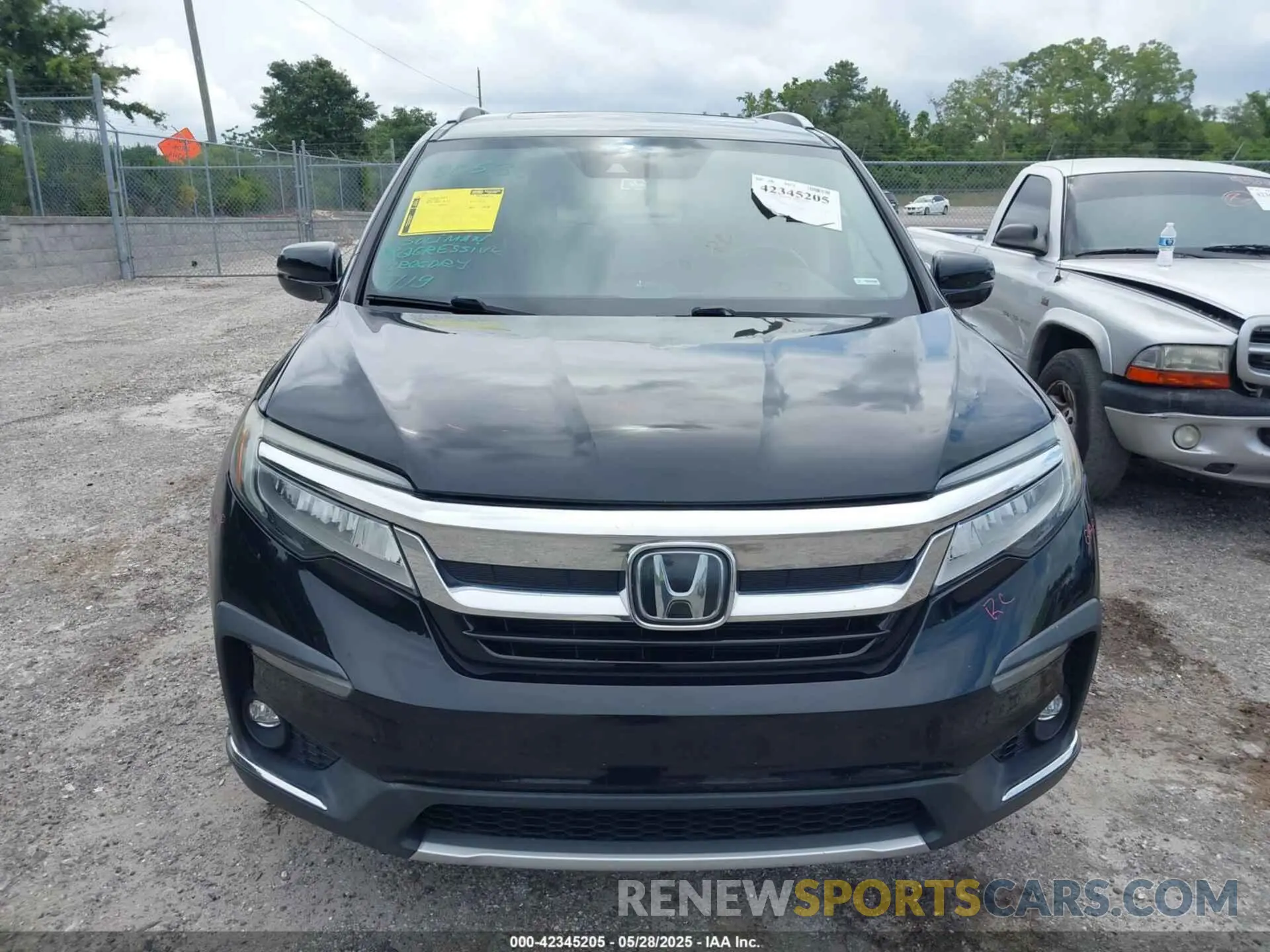 12 Photograph of a damaged car 5FNYF5H63KB010081 HONDA PILOT 2019