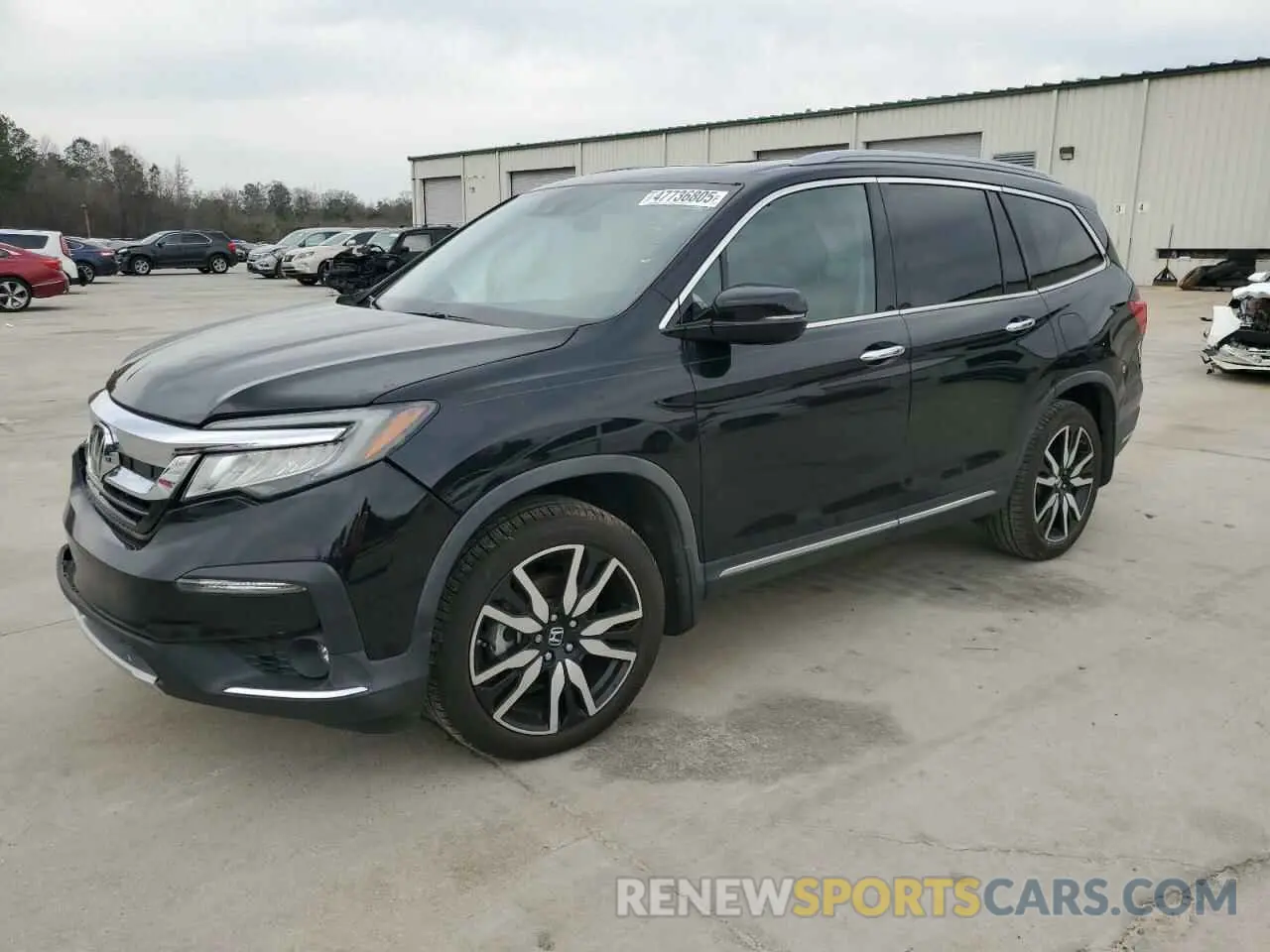 1 Photograph of a damaged car 5FNYF5H68KB043285 HONDA PILOT 2019