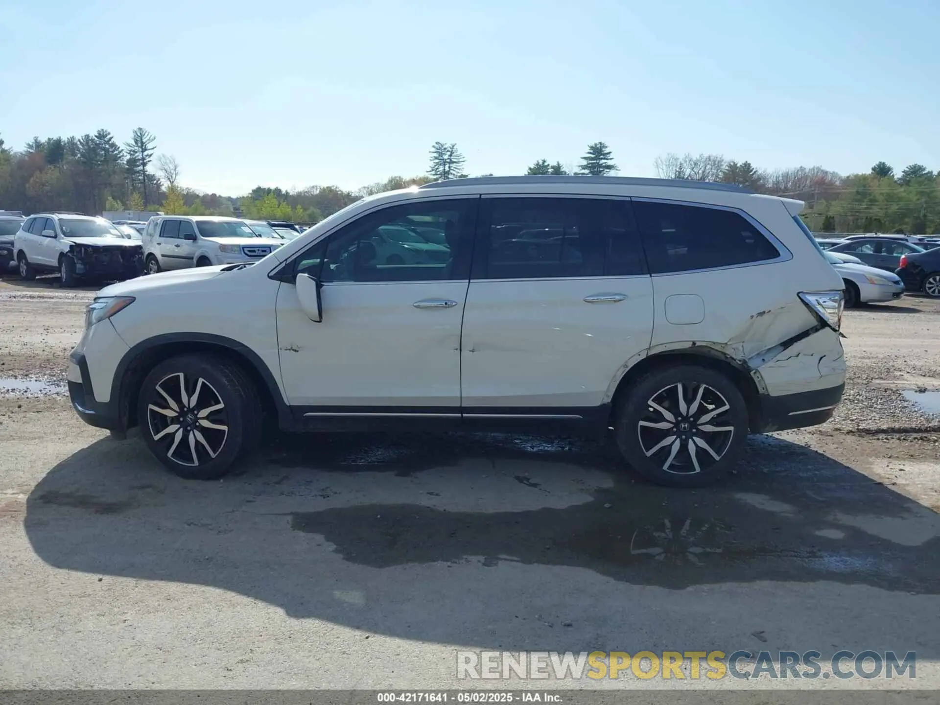 13 Photograph of a damaged car 5FNYF5H90KB005916 HONDA PILOT 2019