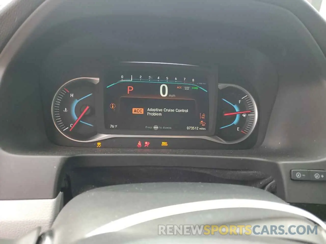 9 Photograph of a damaged car 5FNYF5H91KB033661 HONDA PILOT 2019
