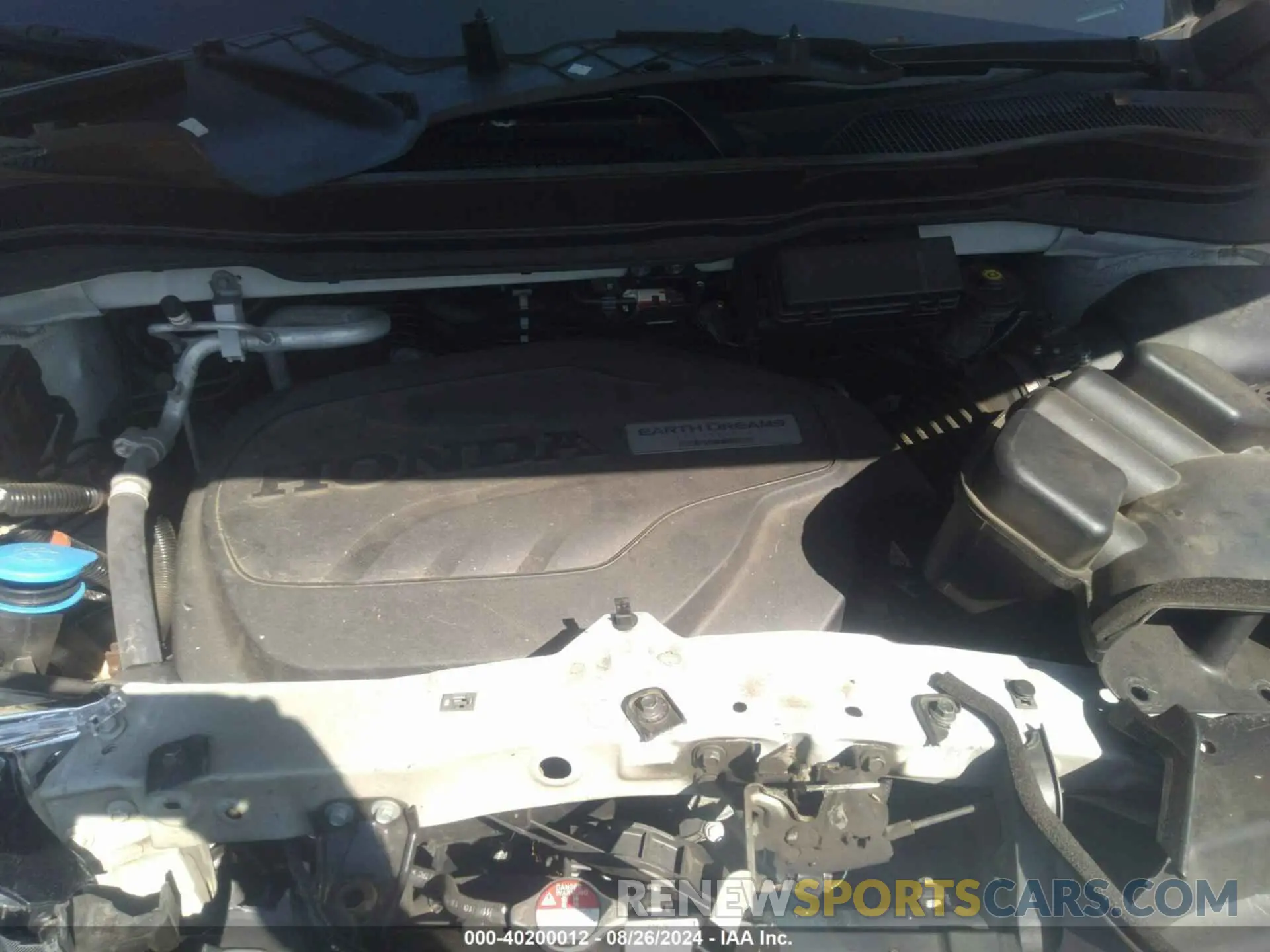 10 Photograph of a damaged car 5FNYF5H91KB038679 HONDA PILOT 2019