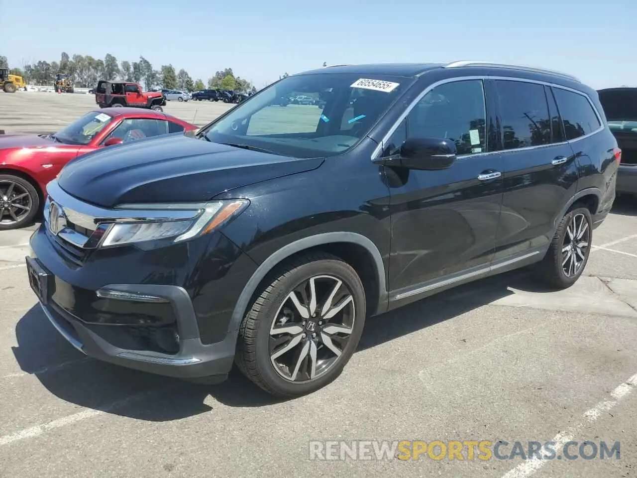 1 Photograph of a damaged car 5FNYF5H93KB019907 HONDA PILOT 2019