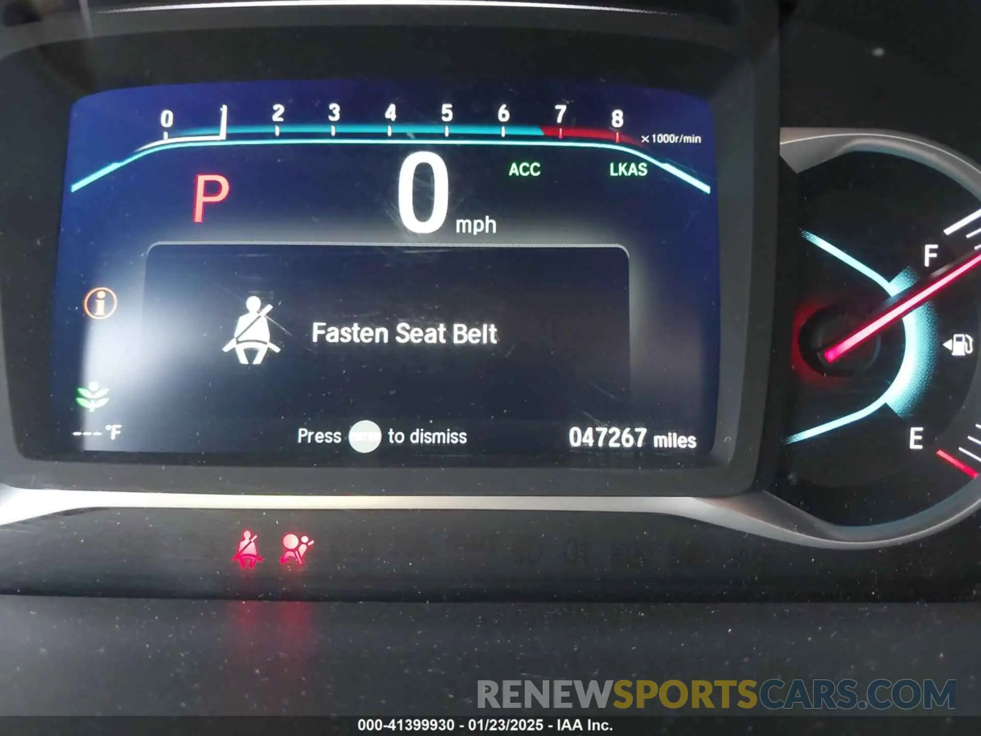 7 Photograph of a damaged car 5FNYF5H97KB005203 HONDA PILOT 2019