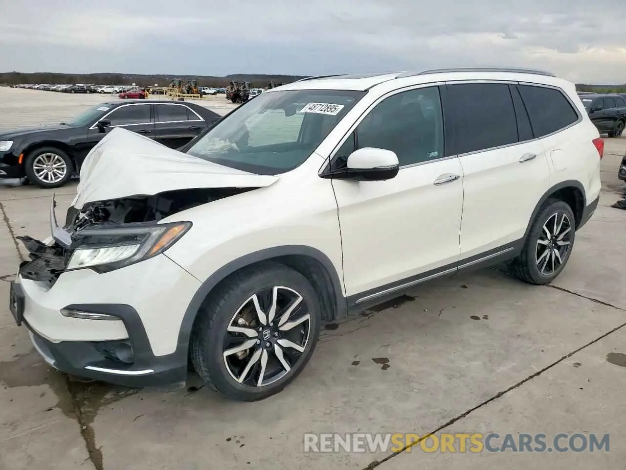 1 Photograph of a damaged car 5FNYF5H9XKB032783 HONDA PILOT 2019