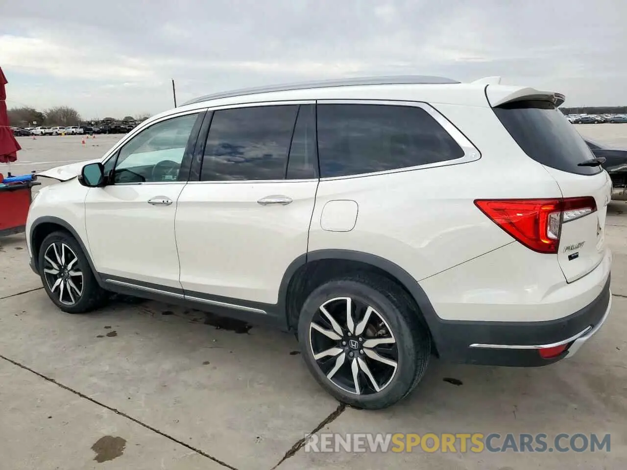 2 Photograph of a damaged car 5FNYF5H9XKB032783 HONDA PILOT 2019