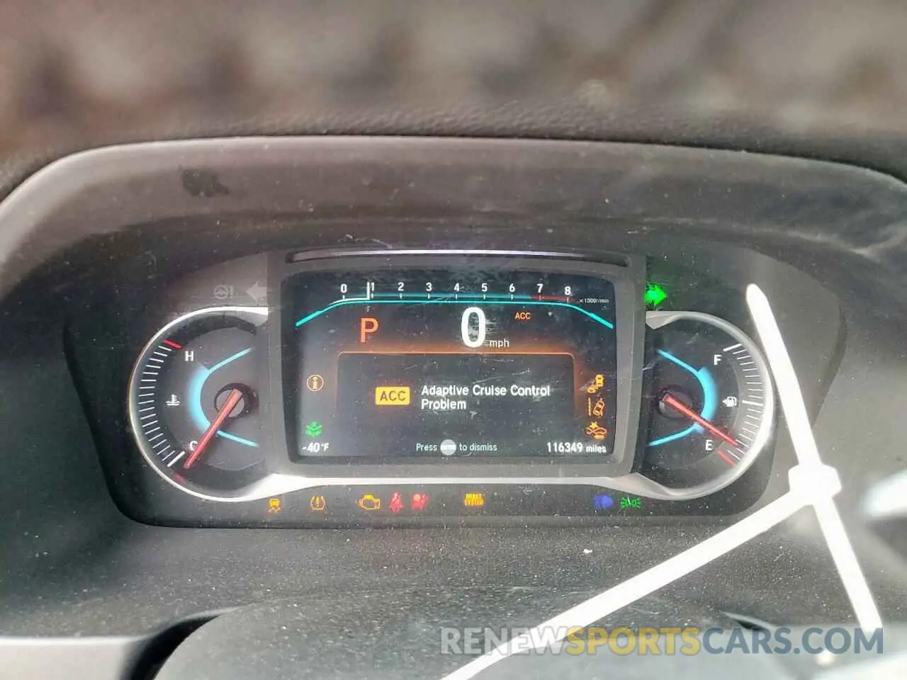 9 Photograph of a damaged car 5FNYF5H9XKB032783 HONDA PILOT 2019